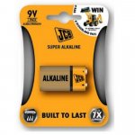 Super alkalická baterie 6LR61/9V, JCB, 1ks