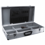 Aluminiový kufřík na nářadí 640x320x150 stříbrný