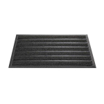 Černá vnitřní čistící vstupní rohož FLOMA Belli...
