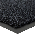 Černá vnitřní čistící vstupní rohož FLOMA Brilj...