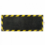 Šedý  kobercový kabelový most - 120 x 40 x 1,3 cm