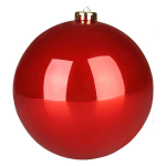 Baňka MagicHome červená lesklá, 15cm, 1ks