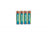 Baterie alkalické, 4ks, 1,5V AAA (LR03)