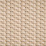 Béžová plastová ratanová stínicí rohož "um...