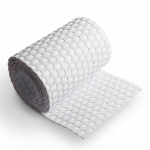 Bílý plastový ratanový stínicí pás "umělý ...