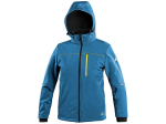 Bunda CXS STRETCH, dětská, softshell, středně m...