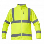 Bunda reflexní flísová, žlutá, vel.2XL, LAHTI PRO
