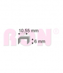 Čalounické spony 581/06 BL R