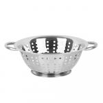 Cedník MagicHome, 24cm, čtvercové otvory, nerez
