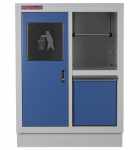 Celokovová dílenská skříňka PROFI BLUE 680x458x...