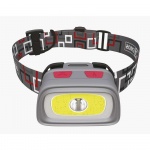 CREE LED + COB LED čelovka P3531, 330 lm, 65m, ...