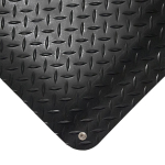 Černá gumová protiúnavová protiskluzová antista...