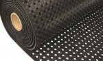 Černá gumová univerzální rohož - 933 x 91 x 1 cm