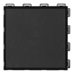 Černá plastová terasová dlažba FatraStep Slater...