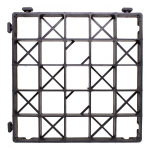 Černá plastová zatravňovací dlažba H30 - 33,4 x...