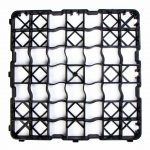 Černá plastová zatravňovací dlažba N30 - 49,2 x...