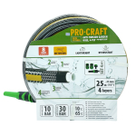PROCRAFT Černo-žlutá zahradní hadicí 4-vrstvá, ...