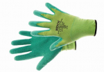 CERVA - GROOVY GREEN rukavice nylon. latex. zel...