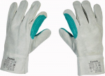 CERVA - MAGPIE FULL pracovní kožené rukavice - ...