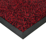 Červená textilní čistící vnitřní vstupní rohož ...