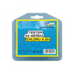 Chemie bazénová, Tester na pH + chlor, SILCO