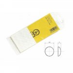 Podložka samolepící tlumící transparent 10mm, 25ks