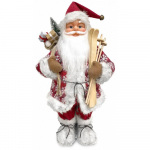 Dekorace MagicHome Santa stojací, červený, 60cm