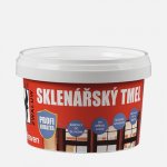 Den Braven - Sklenářský tmel, kelímek 1 kg, béžový