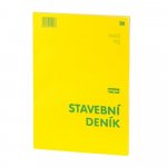 Deník stavební propisovací A4 3x12 str.