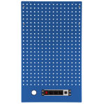 Děrovaná závěsná deska s el. zásuvkou 614,5x105...