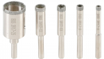 Diamantové vykružovací vrtáky, 6 - 25 mm, 5 ks ...