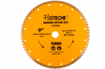 Diamantový řezný kotouč 230 mm, TURBO - HT570306