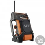 Aku rádio digitální na pracoviště AEG BR1218C