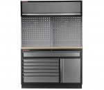 Dílenská sestava PROFI, 1360 x 495 x 2000 mm - ...