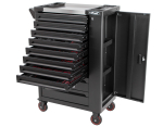Dílenský vozík Everest s nářadím, 10 zásuvek, 3...