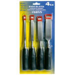 Dlátka SET PROFI, 4ks, 8, 12, 19, 25 mm, plast