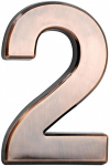 Domovní číslo "2" MagicHome, s lepící...
