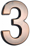 Domovní číslo "3" MagicHome, s lepící...