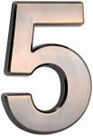 Domovní číslo "5" MagicHome, s lepící...
