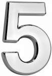 Domovní číslo "5" MagicHome, s lepící...