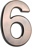 Domovní číslo "6" MagicHome, s lepící...