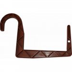 Držák truhlíku Universal 12cm (na trubku) terakota