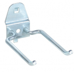 Dvojitý hák do děrované desky, 96 mm, 2 ks - ZS...