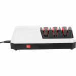 Elektrický ostřič nožů, 230V, 20W, 3v1, bílý