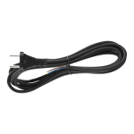 Flexo šňůra gumová/neopren černá | 3 m, 3x1,5 mm2