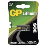 Lithiová baterie GP CR123A