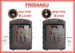 Náhradní nabíječka k FR004 a FR006 - nový typ