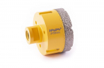 Diamantová korunka pro úhlové brusky, 68mm