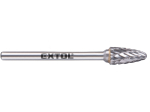 Fréza karbidová, kulatý oblouk, ⌀6x13mm, ⌀stopk...