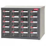 Galvanizovaný kovový organizér pro dílenský mat...